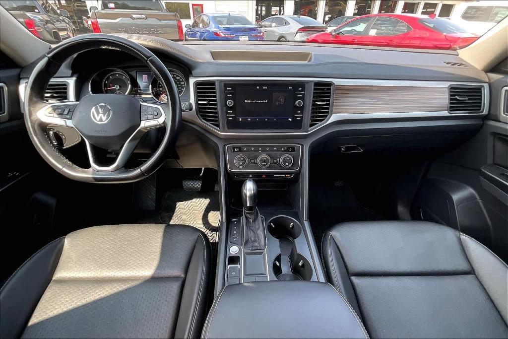 used 2021 Volkswagen Atlas car, priced at $27,999