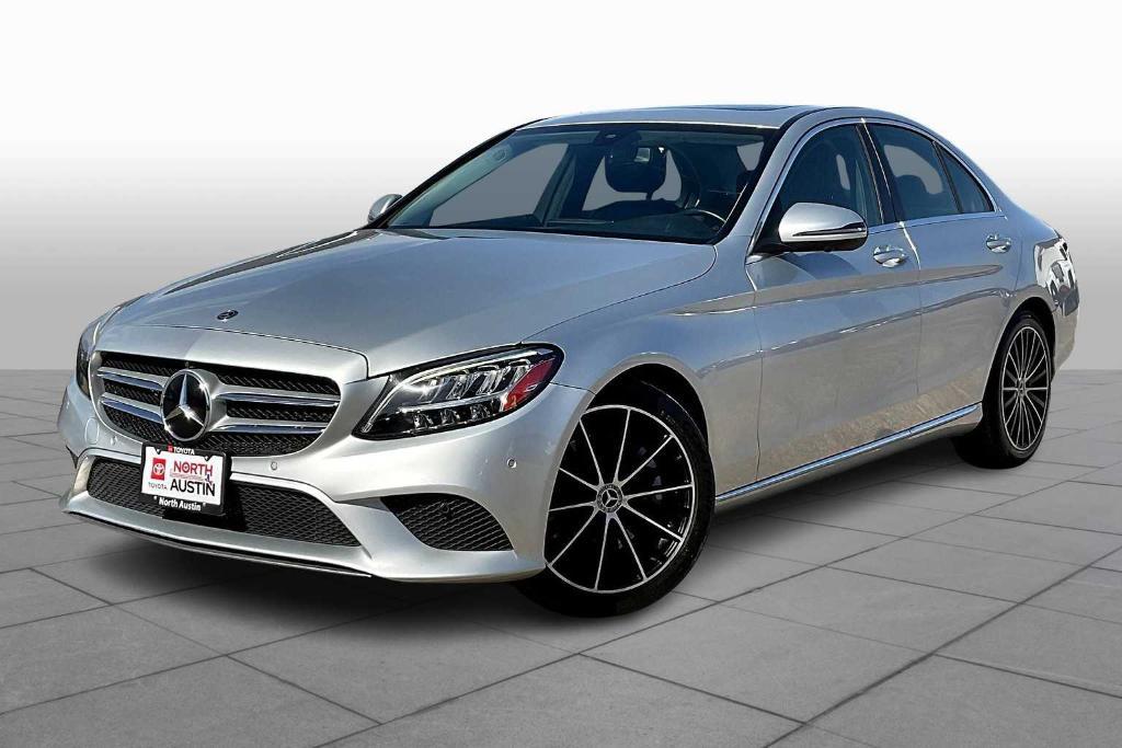 used 2021 Mercedes-Benz C-Class car, priced at $20,999