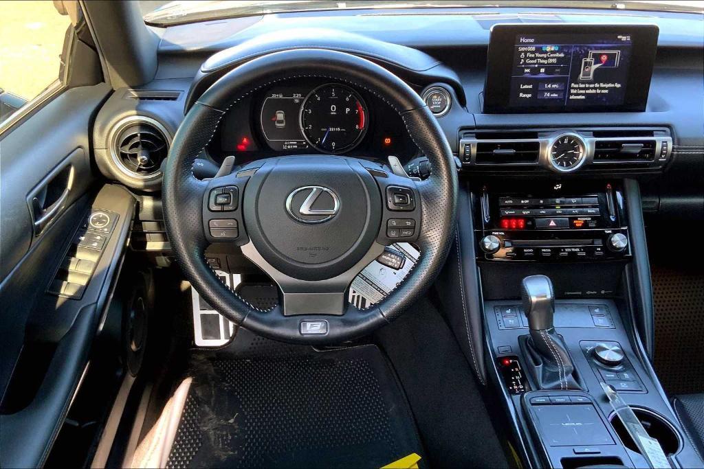 used 2022 Lexus IS 350 car, priced at $43,275