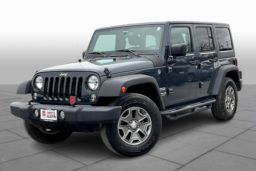 used 2017 Jeep Wrangler Unlimited car, priced at $22,942