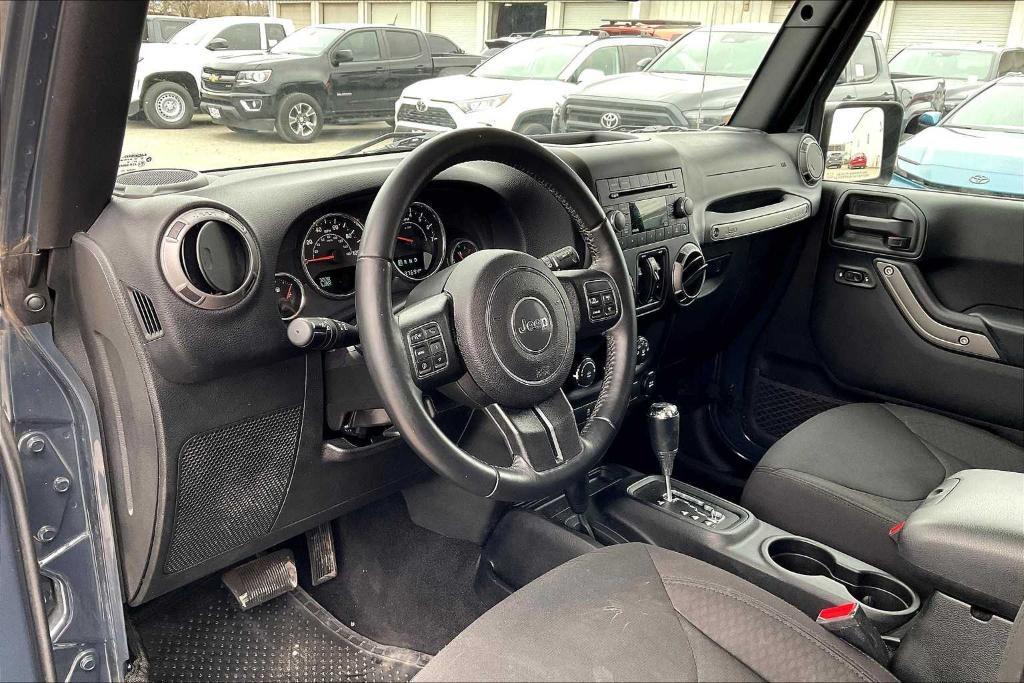 used 2017 Jeep Wrangler Unlimited car, priced at $22,942