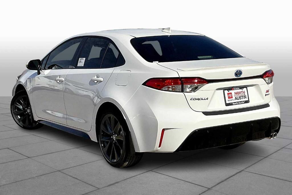 new 2025 Toyota Corolla Hybrid car, priced at $29,235