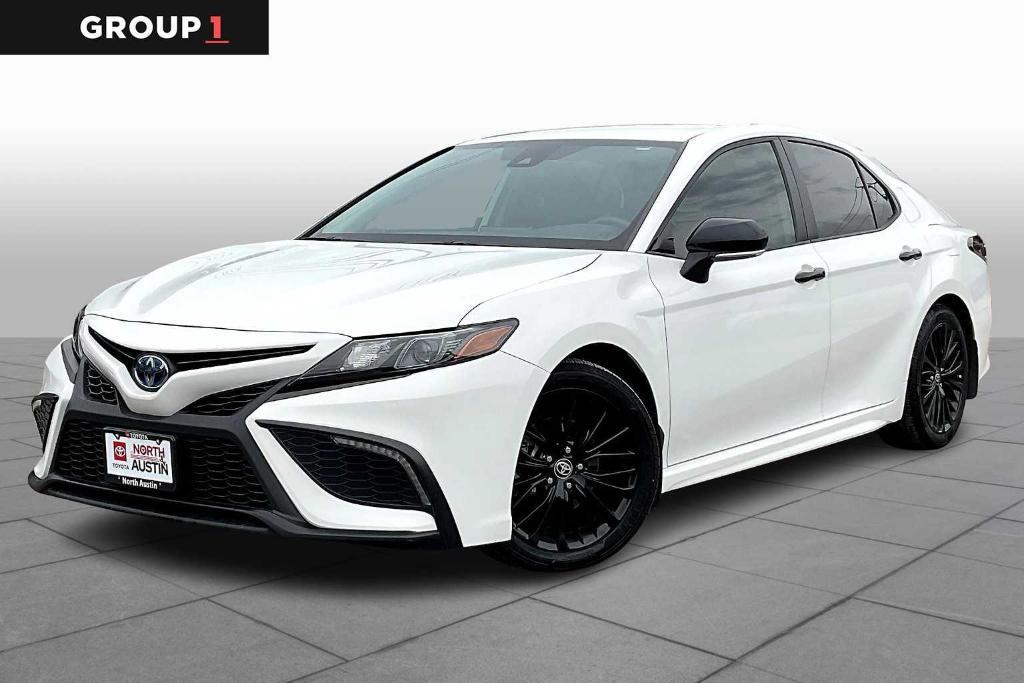 used 2022 Toyota Camry Hybrid car, priced at $26,999