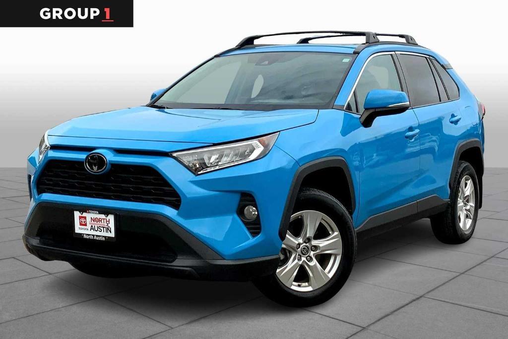 used 2021 Toyota RAV4 car, priced at $25,628