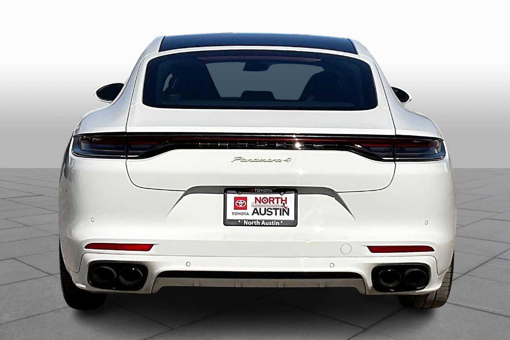 used 2023 Porsche Panamera e-Hybrid car, priced at $79,999