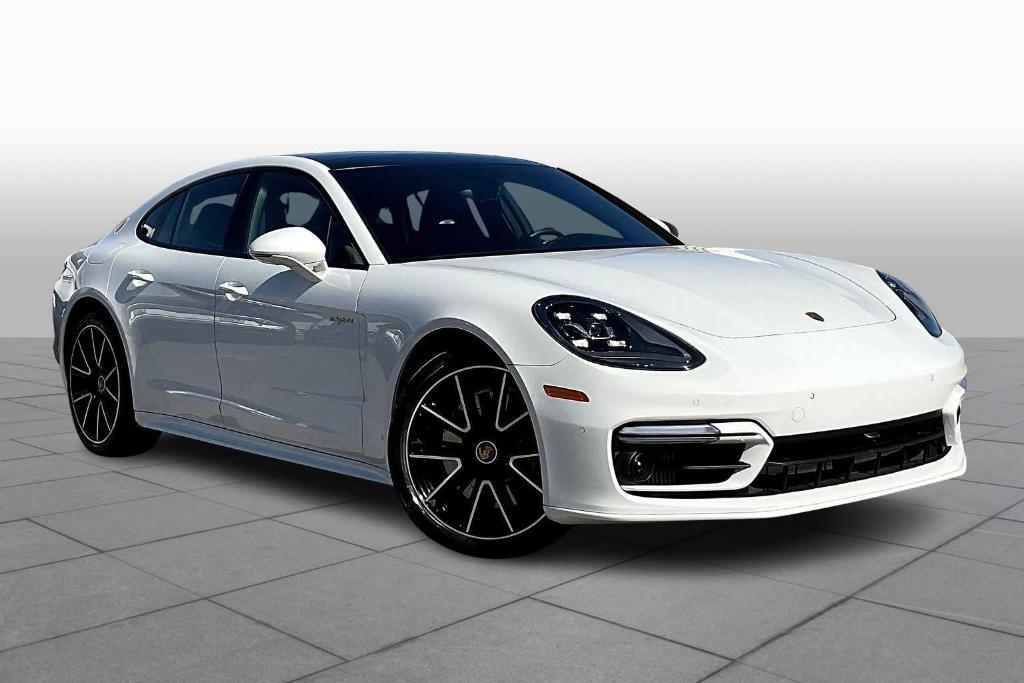 used 2023 Porsche Panamera e-Hybrid car, priced at $79,999