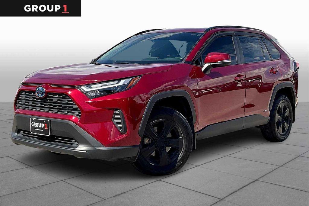 used 2022 Toyota RAV4 Hybrid car, priced at $30,300
