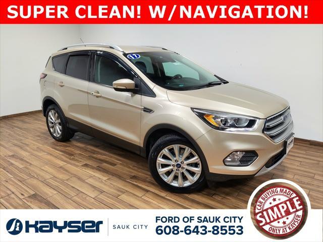 used 2017 Ford Escape car, priced at $13,995