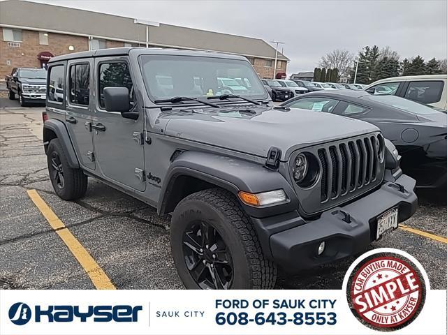 used 2021 Jeep Wrangler Unlimited car, priced at $28,850