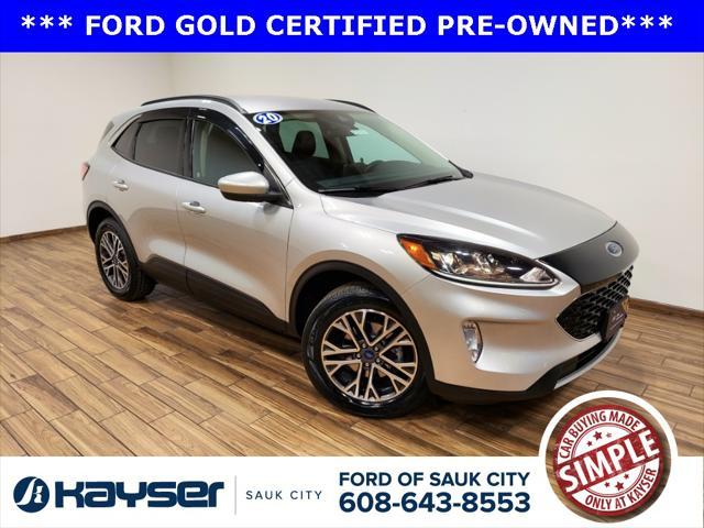 used 2020 Ford Escape car, priced at $22,443
