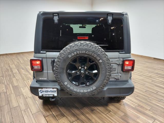 used 2021 Jeep Wrangler car, priced at $32,900