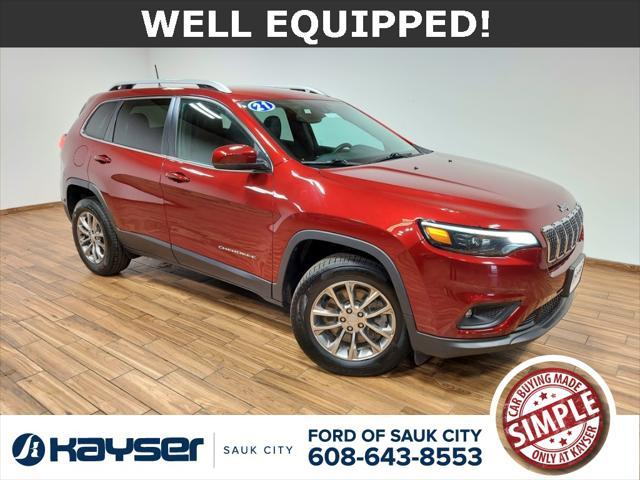 used 2021 Jeep Cherokee car, priced at $23,320