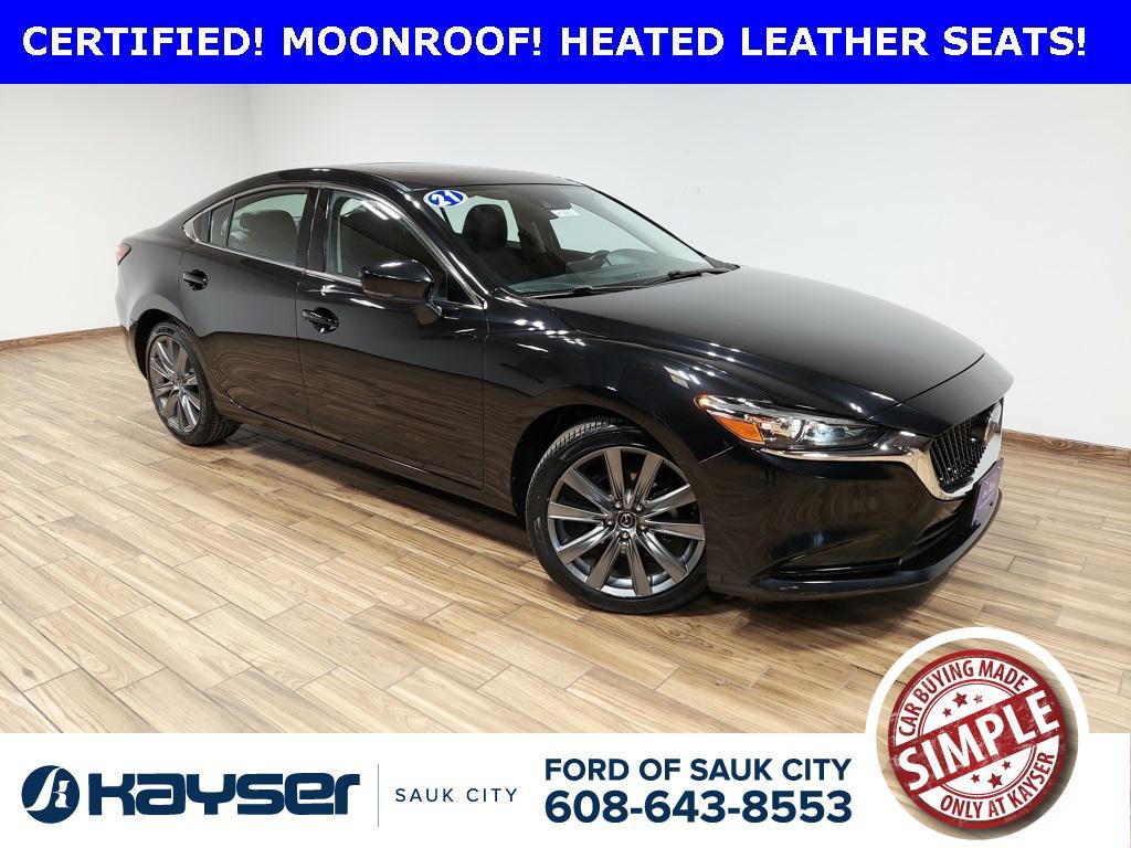 used 2021 Mazda Mazda6 car, priced at $18,500