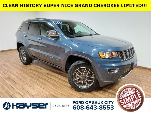 used 2021 Jeep Grand Cherokee car, priced at $25,849