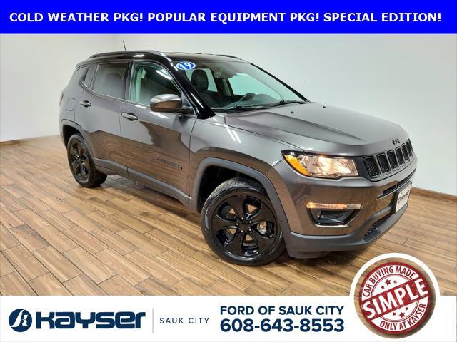 used 2019 Jeep Compass car, priced at $17,088