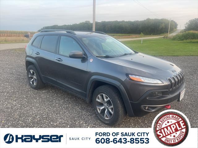 used 2015 Jeep Cherokee car, priced at $13,500