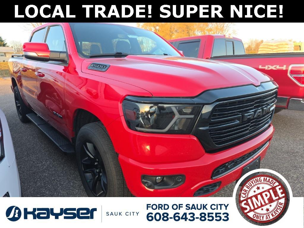 used 2020 Ram 1500 car, priced at $27,187