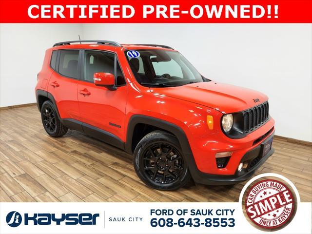 used 2019 Jeep Renegade car, priced at $19,236