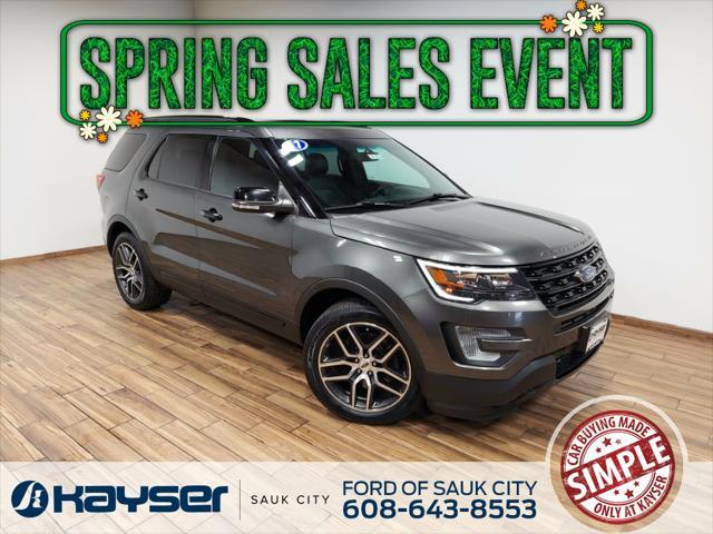 used 2017 Ford Explorer car, priced at $20,894