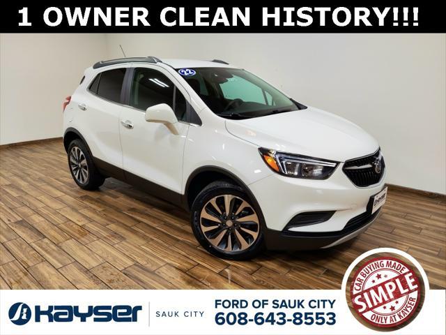 used 2022 Buick Encore car, priced at $20,400