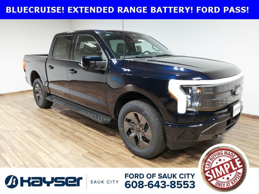 new 2025 Ford F-150 Lightning car, priced at $76,244