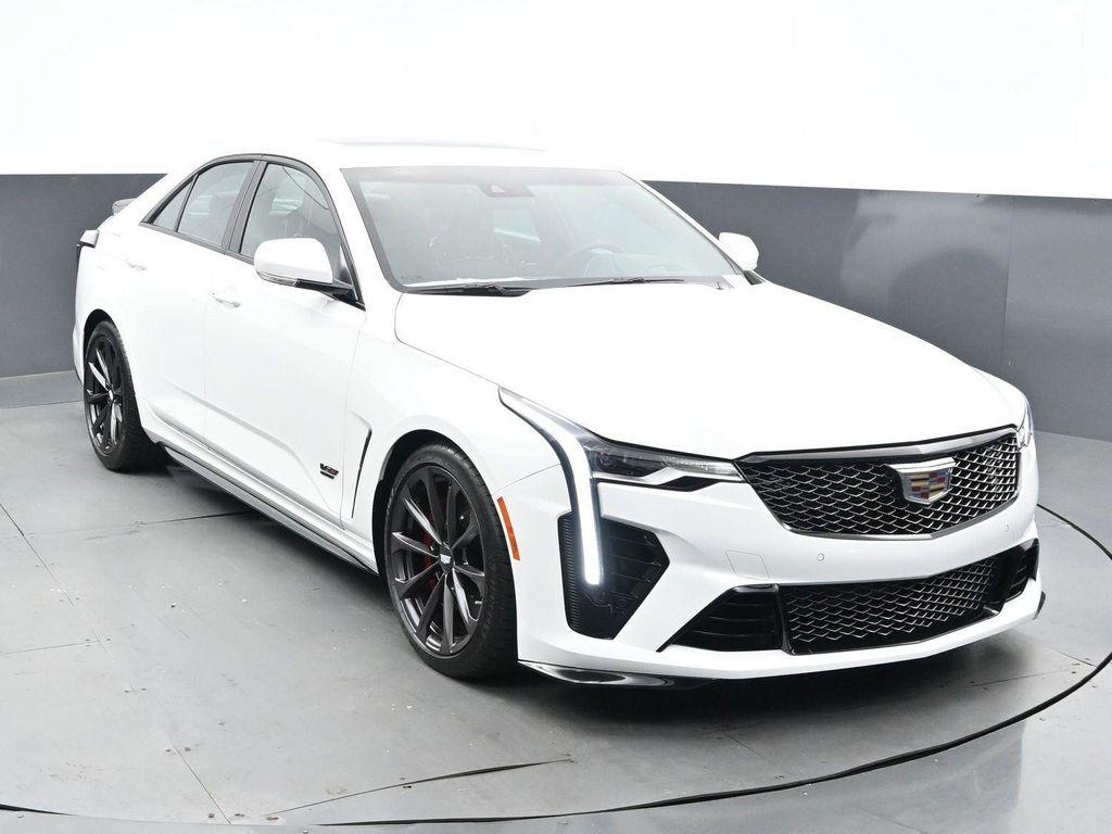 used 2024 Cadillac CT4-V car, priced at $67,000