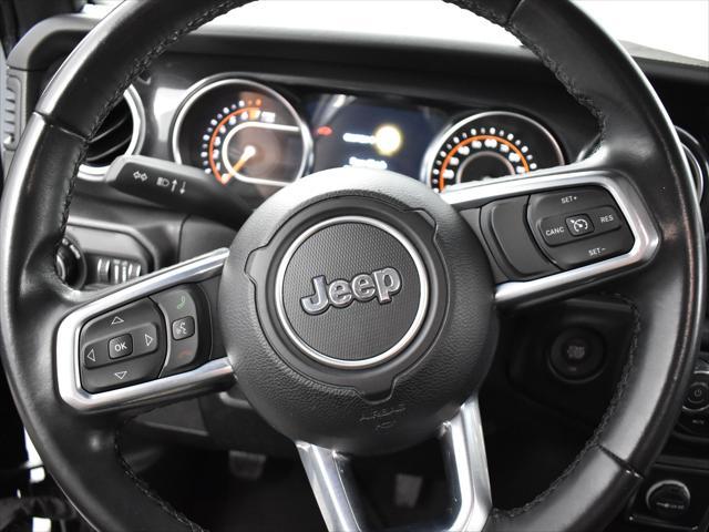 used 2021 Jeep Wrangler Unlimited car, priced at $33,500