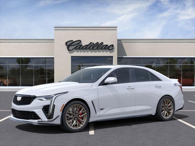 new 2025 Cadillac CT4-V car, priced at $73,180
