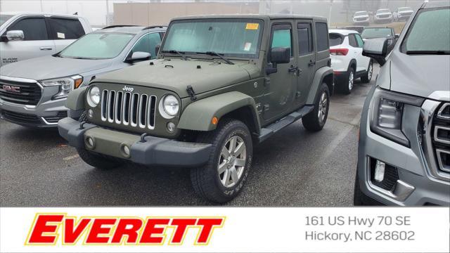 used 2016 Jeep Wrangler Unlimited car, priced at $24,000