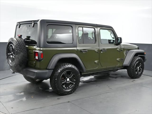 used 2021 Jeep Wrangler Unlimited car, priced at $31,000