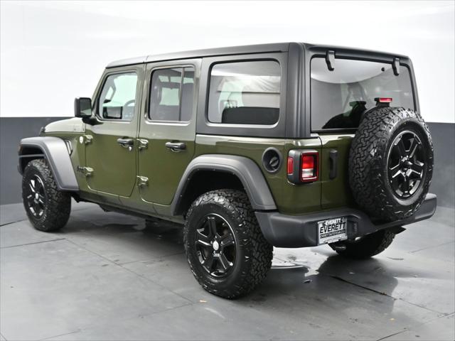 used 2021 Jeep Wrangler Unlimited car, priced at $31,000