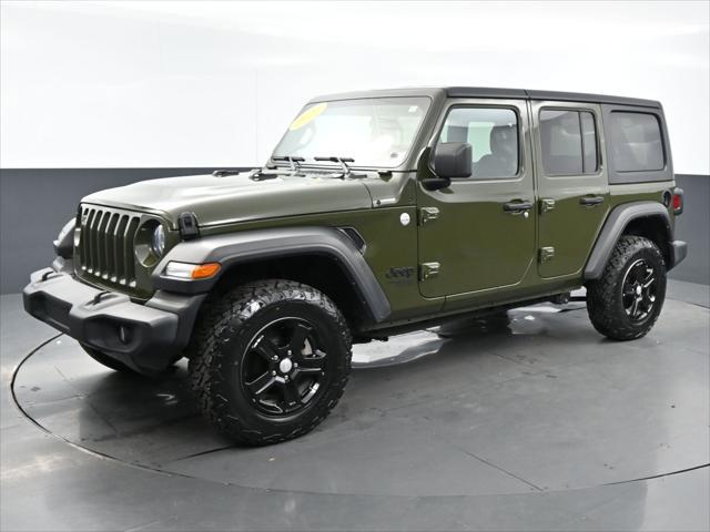 used 2021 Jeep Wrangler Unlimited car, priced at $31,000