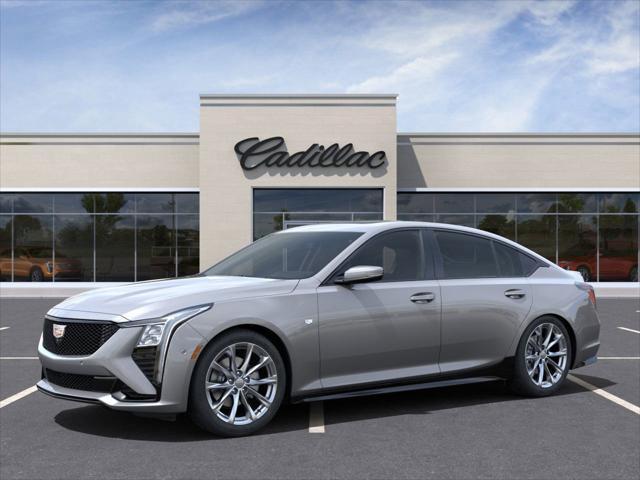 new 2025 Cadillac CT5 car, priced at $54,015