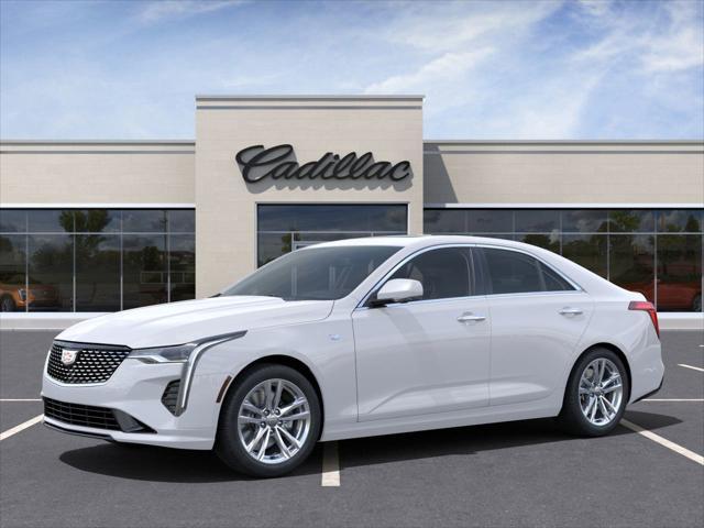 new 2025 Cadillac CT4 car, priced at $39,190