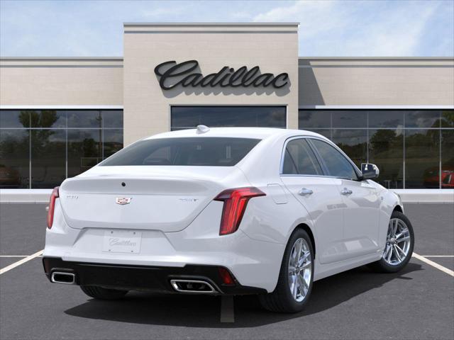 new 2025 Cadillac CT4 car, priced at $39,190