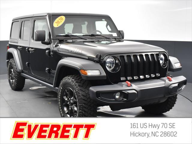 used 2020 Jeep Wrangler Unlimited car, priced at $32,000