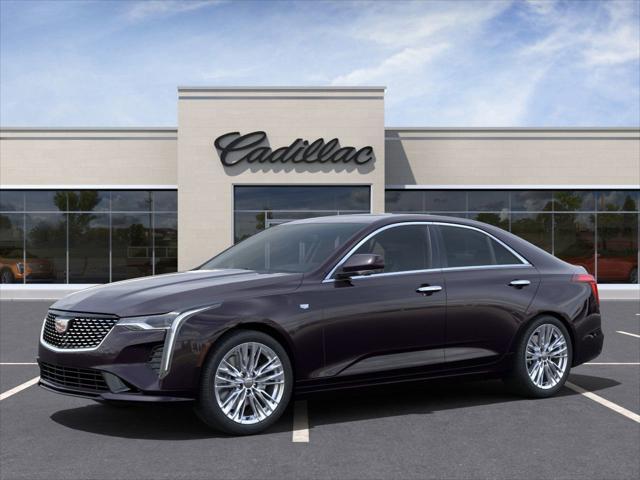 new 2025 Cadillac CT4 car, priced at $48,065