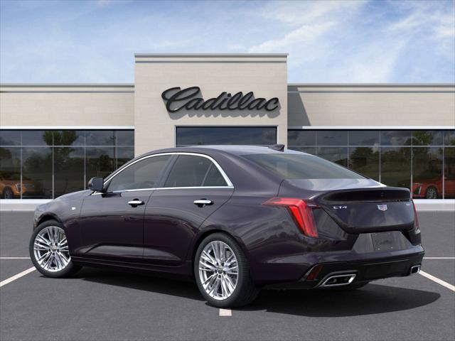 new 2025 Cadillac CT4 car, priced at $48,065