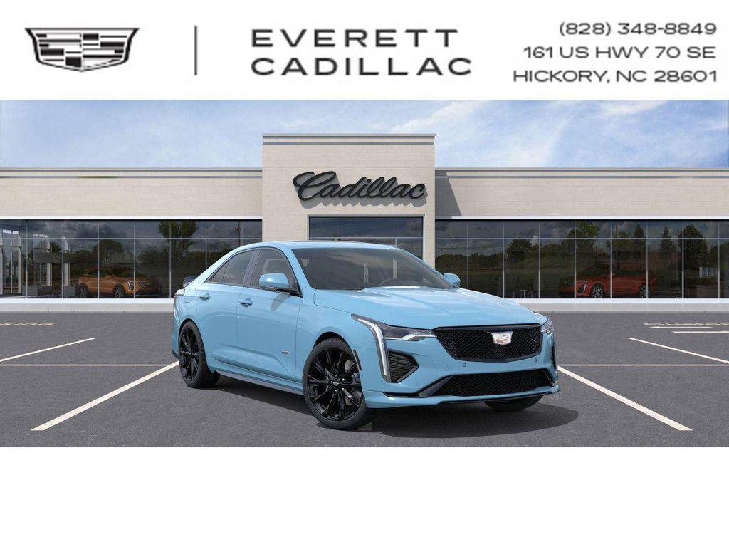 new 2026 Cadillac CT4-V car, priced at $58,716