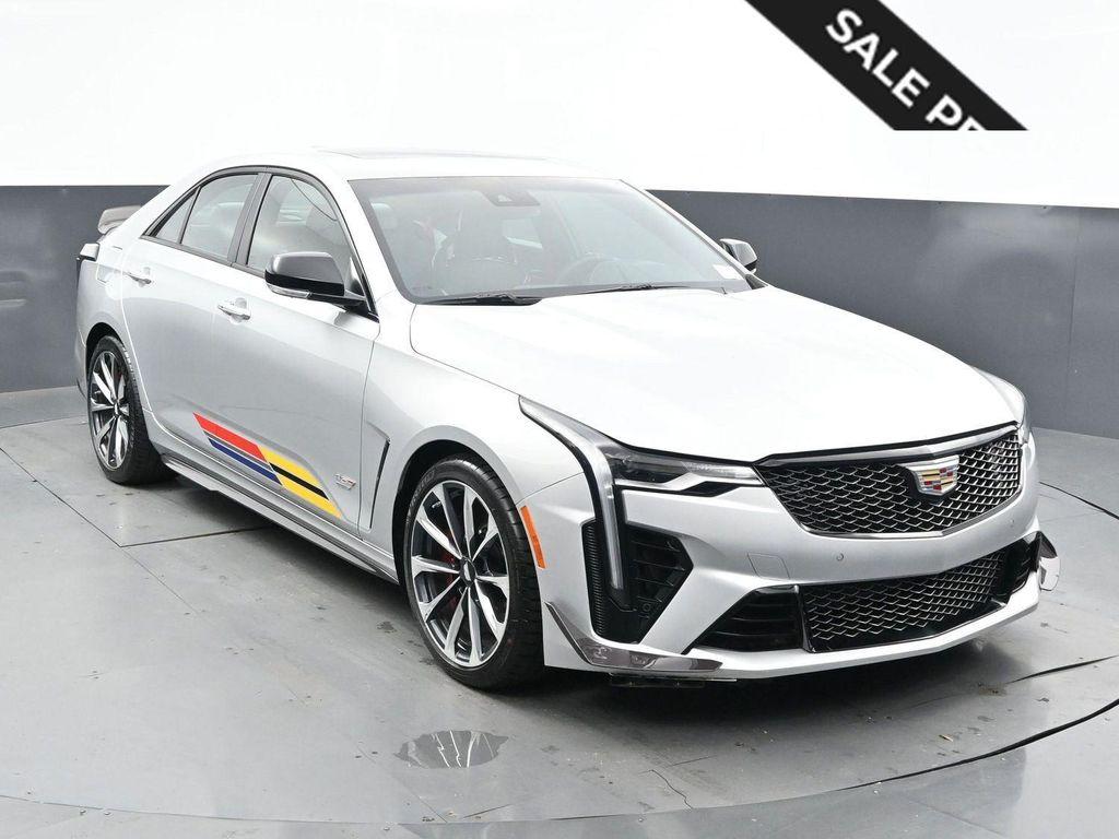 used 2024 Cadillac CT4-V car, priced at $68,500