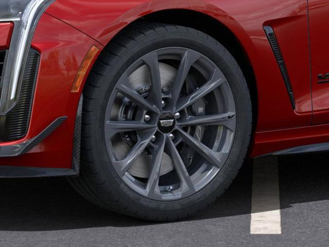 new 2025 Cadillac CT4-V car, priced at $75,490