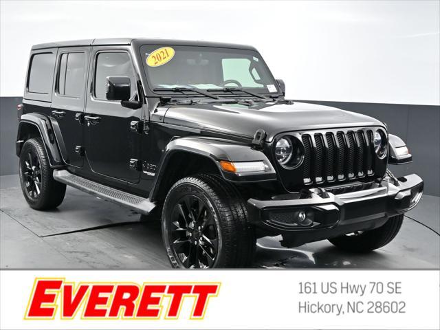 used 2021 Jeep Wrangler Unlimited car, priced at $37,500