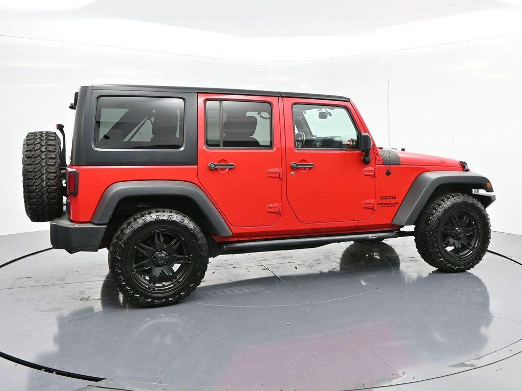 used 2017 Jeep Wrangler Unlimited car, priced at $14,000