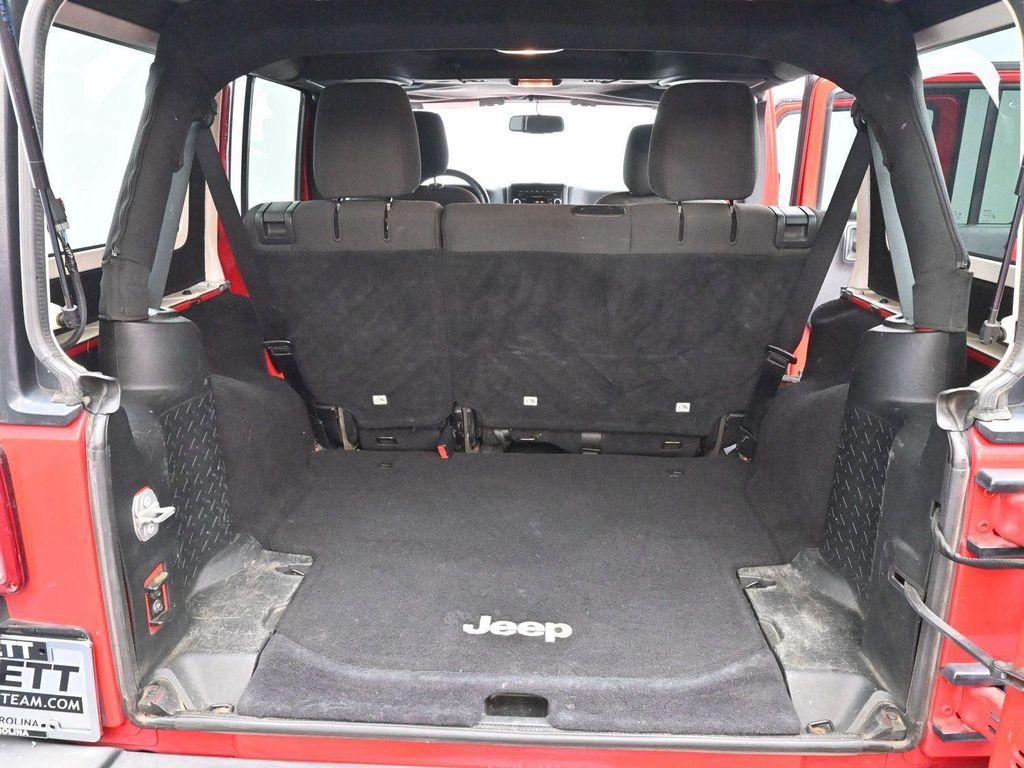 used 2017 Jeep Wrangler Unlimited car, priced at $14,000