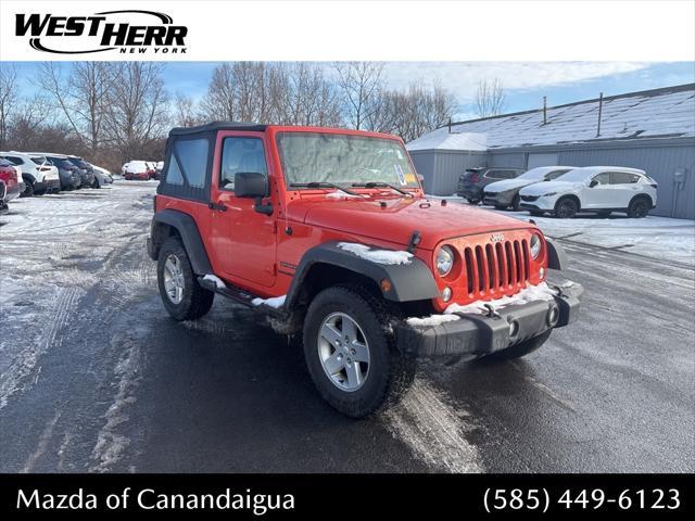 used 2015 Jeep Wrangler car, priced at $16,747