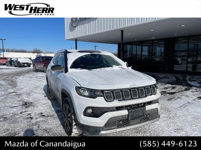 used 2022 Jeep Compass car, priced at $23,796