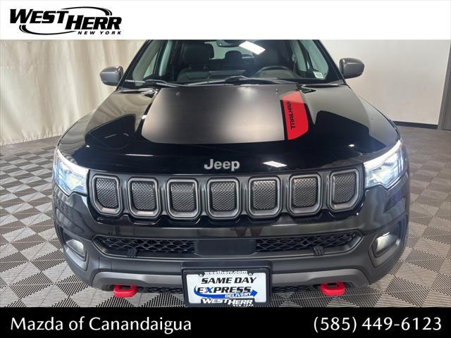 used 2022 Jeep Compass car, priced at $23,949