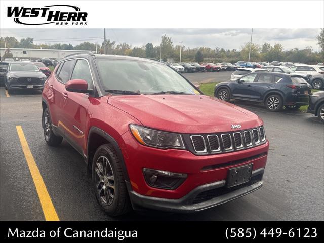 used 2018 Jeep Compass car, priced at $17,419