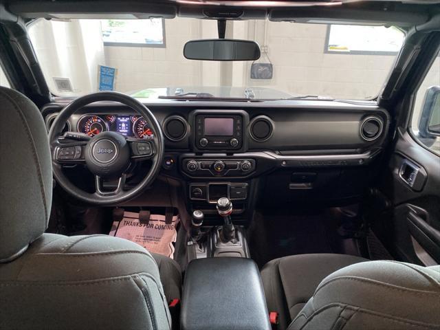 used 2021 Jeep Wrangler car, priced at $26,167