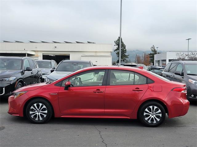 used 2021 Toyota Corolla Hybrid car, priced at $23,000